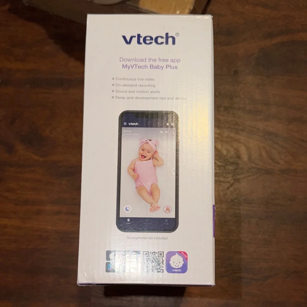 VTech White Smart High-Definition Video Monitor